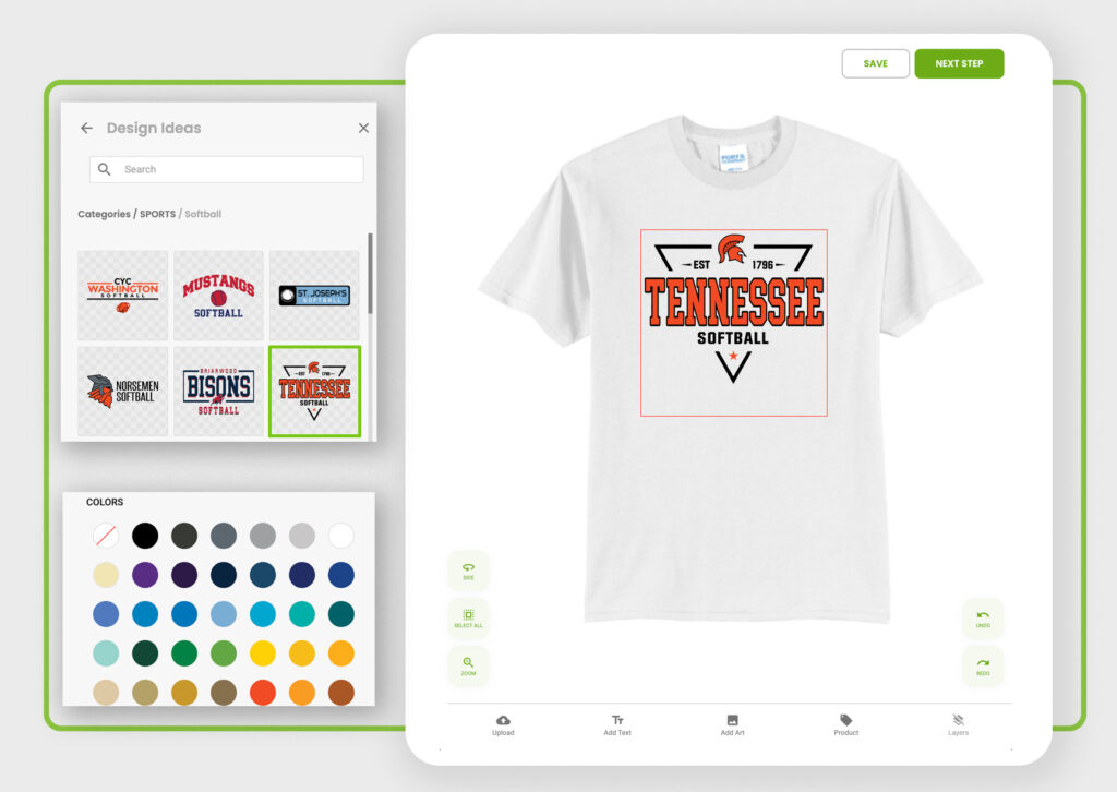 Design Templates for Custom T-Shirts