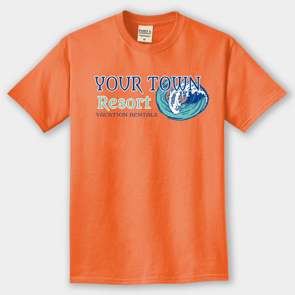 Custom Garment Dyed and Beach Washed Tees
