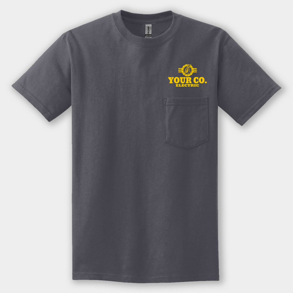 Custom Pocketed T-Shirts