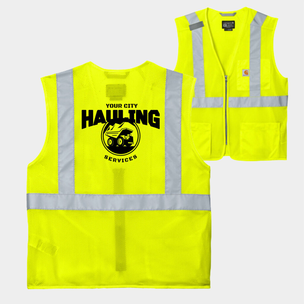 Custom Safety and High Vis Vests